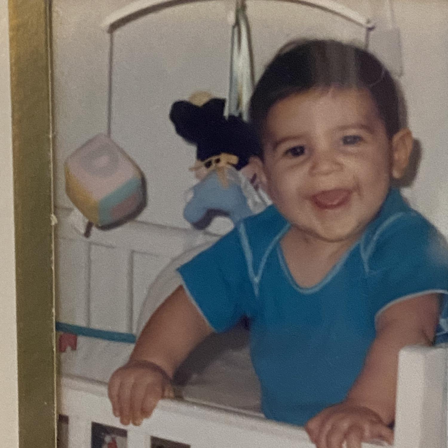 Baby Xavier, those cheeks!