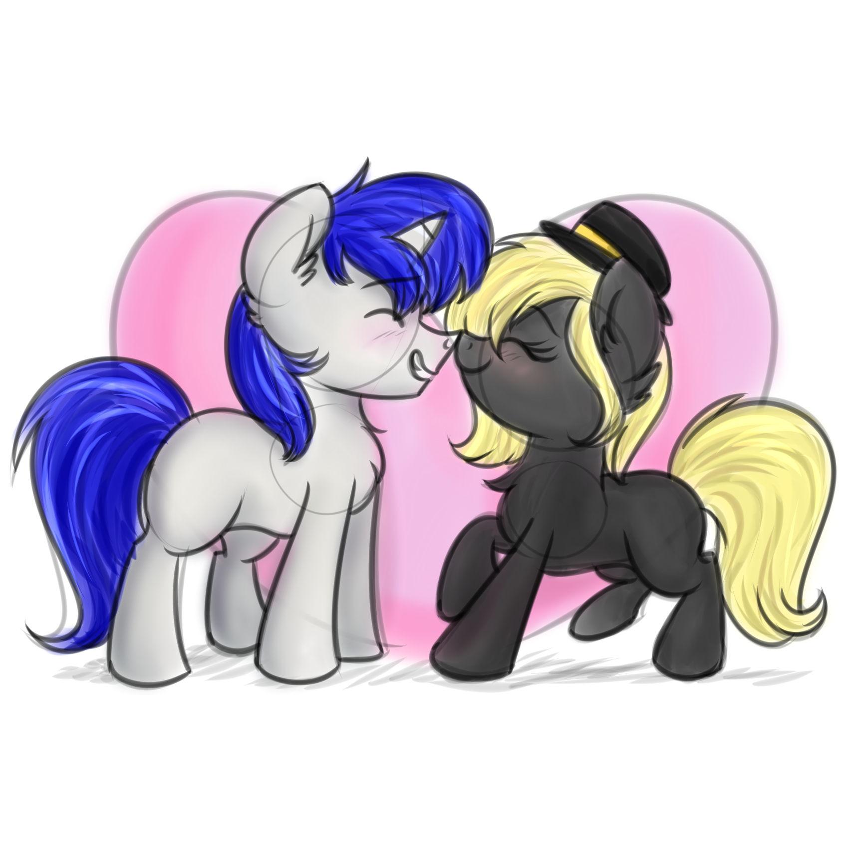 Another drawing of our MLP OCs by our good friend Brittney Ackerman.