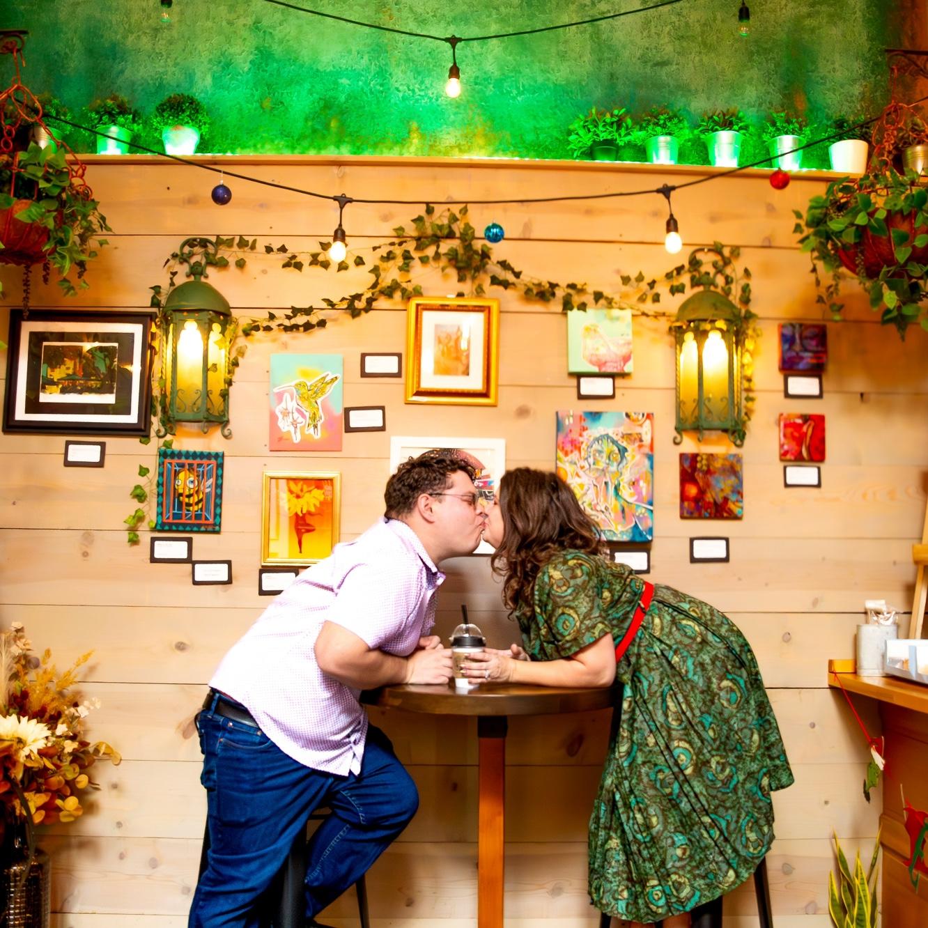 Fun fact: this is the cafe where the couple had their first date