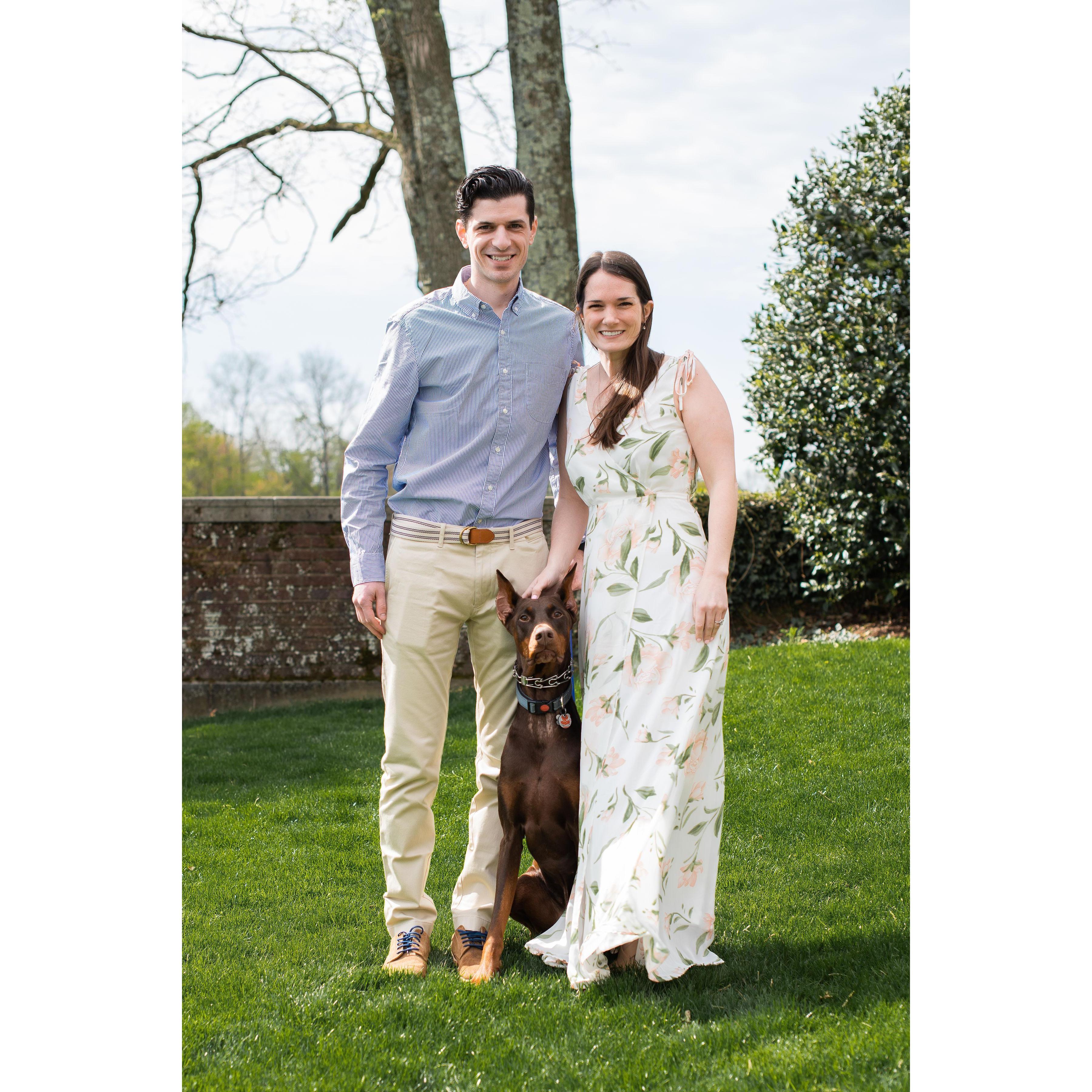 Our engagement shoot with Alexandra Blair Photography