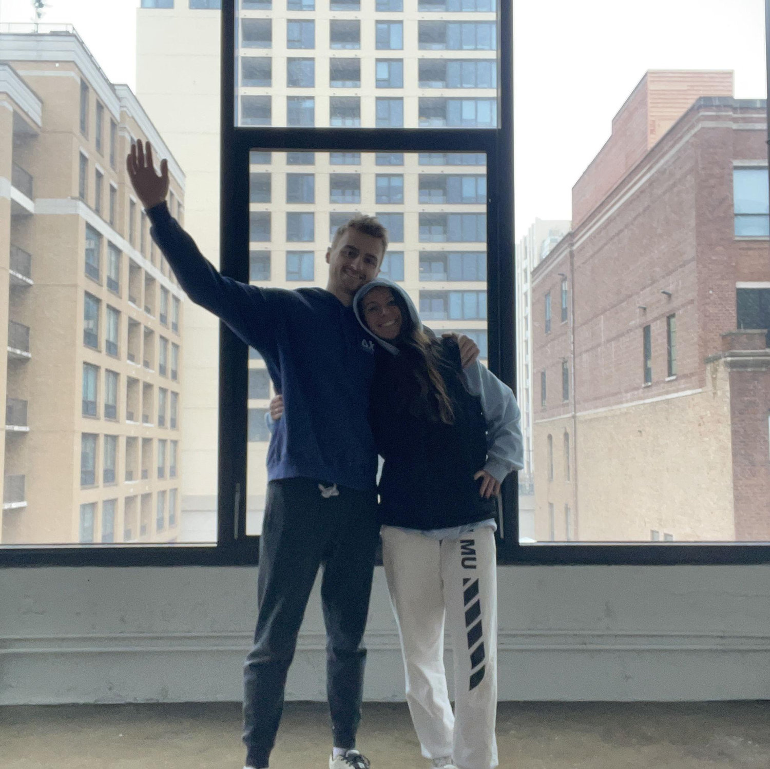 Our first apartment together!