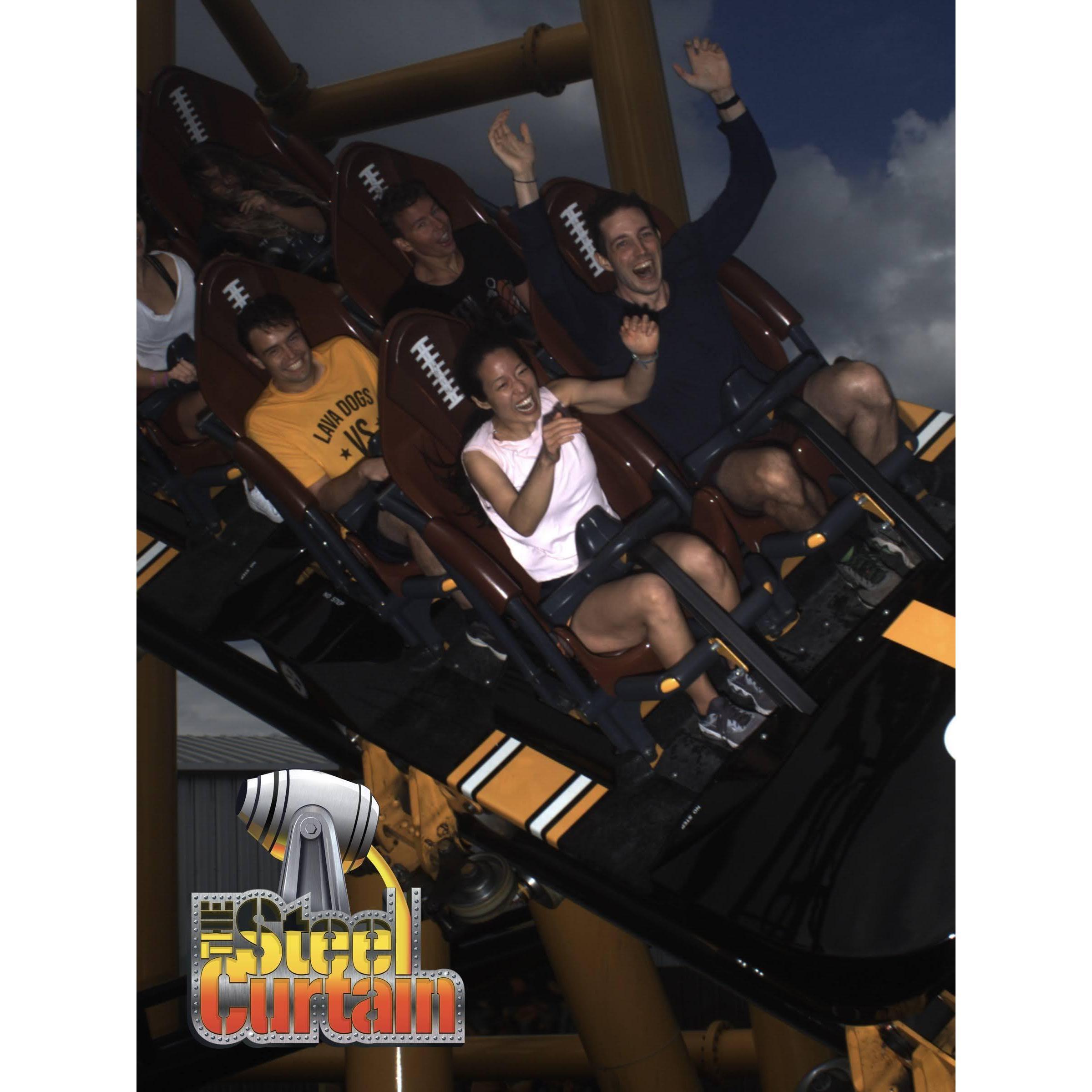 We share a love of roller coasters