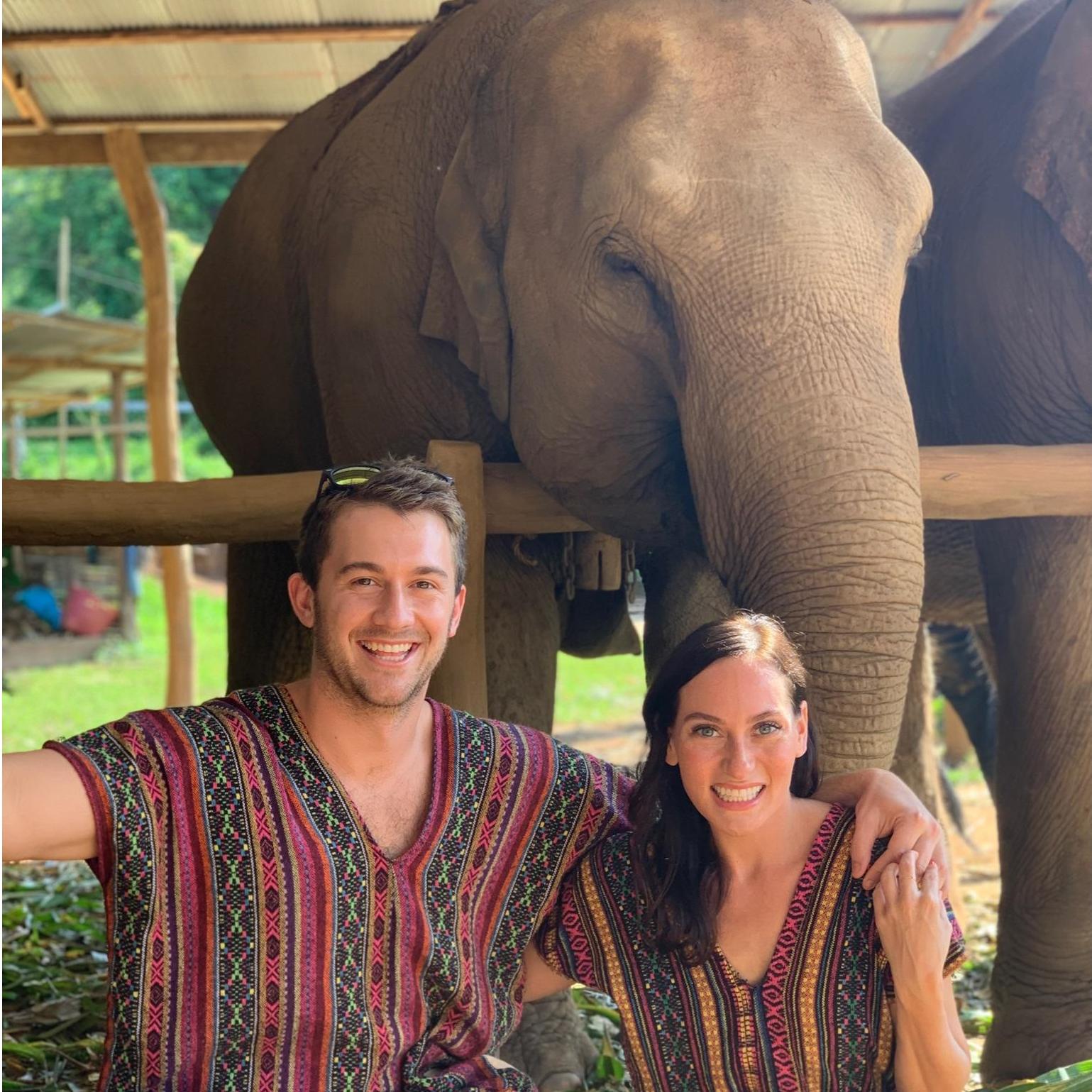 Unforgettable day with this Elephant! At least for him...