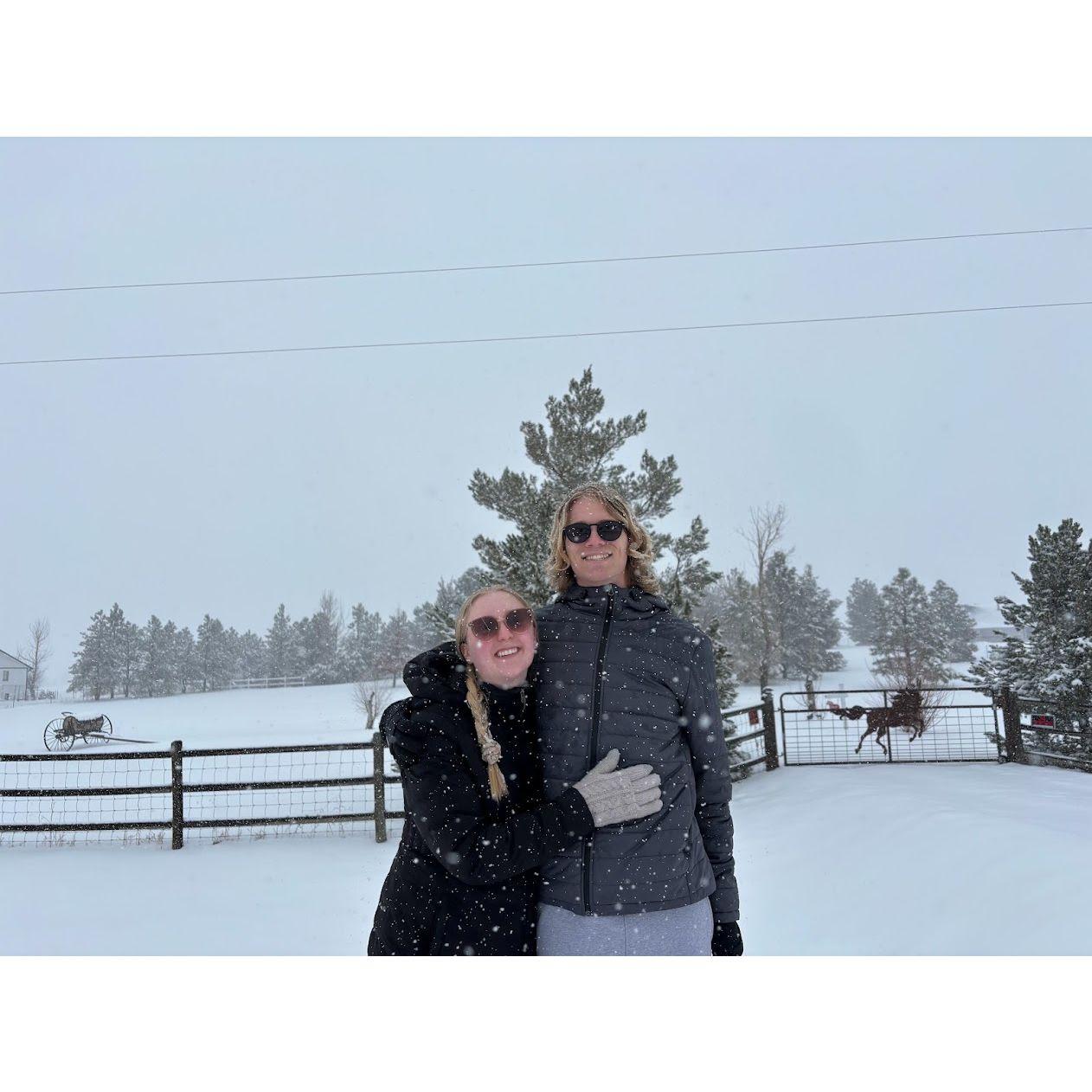 Rollins' first visit to Colorado for spring break in March 2024
