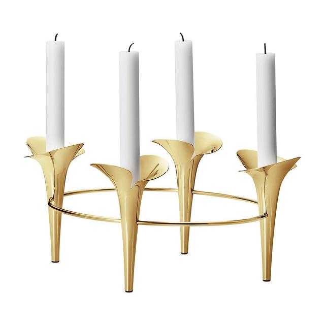 Georg Jensen Bloom Taper Candleholder
