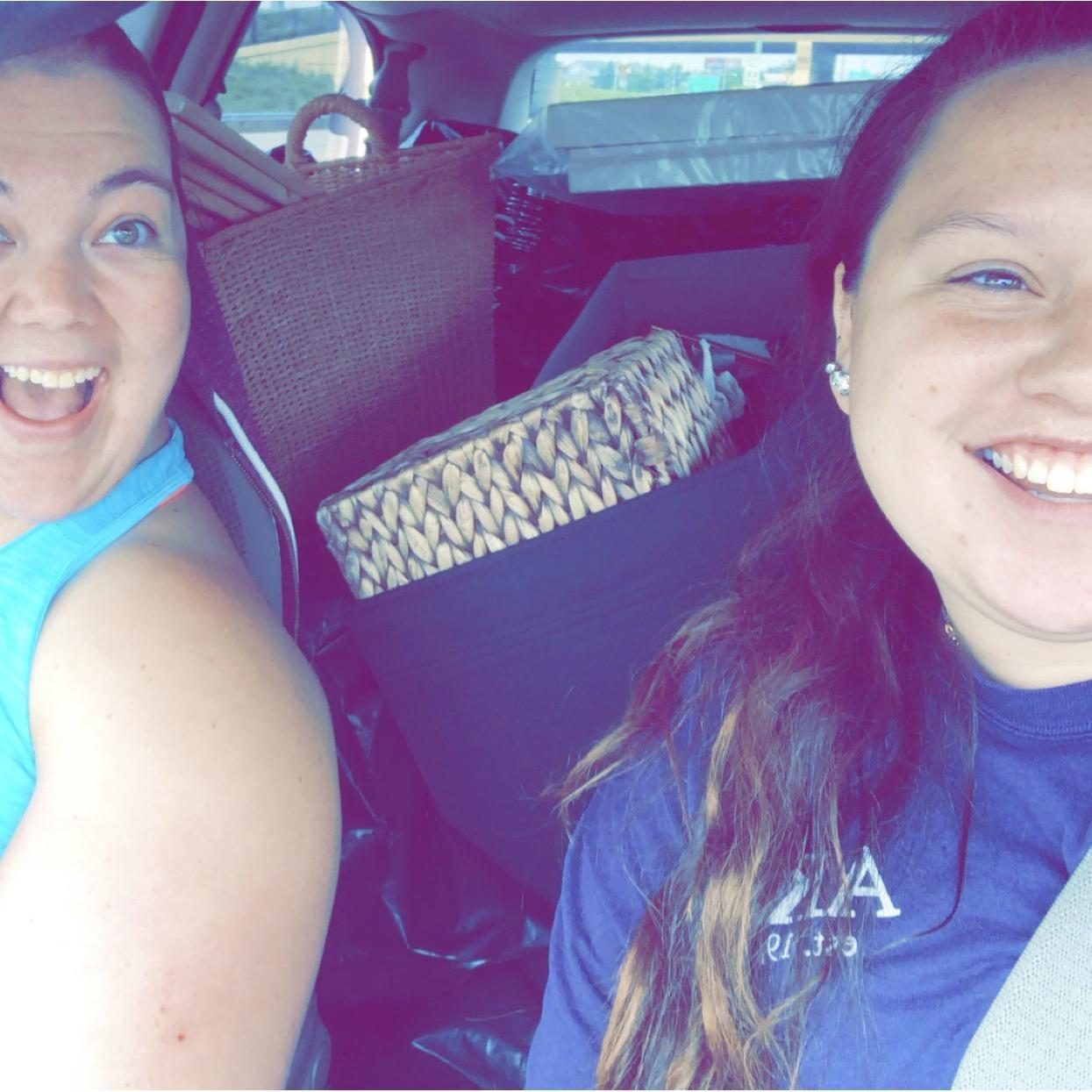 Tammy and Jenny hit the road as we caravan together in our move from Milwaukee back to Northbrook!