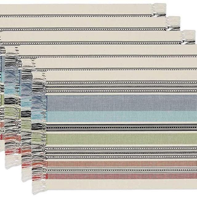 DII Variegated Tabletop, Placemat Set, 6 Count