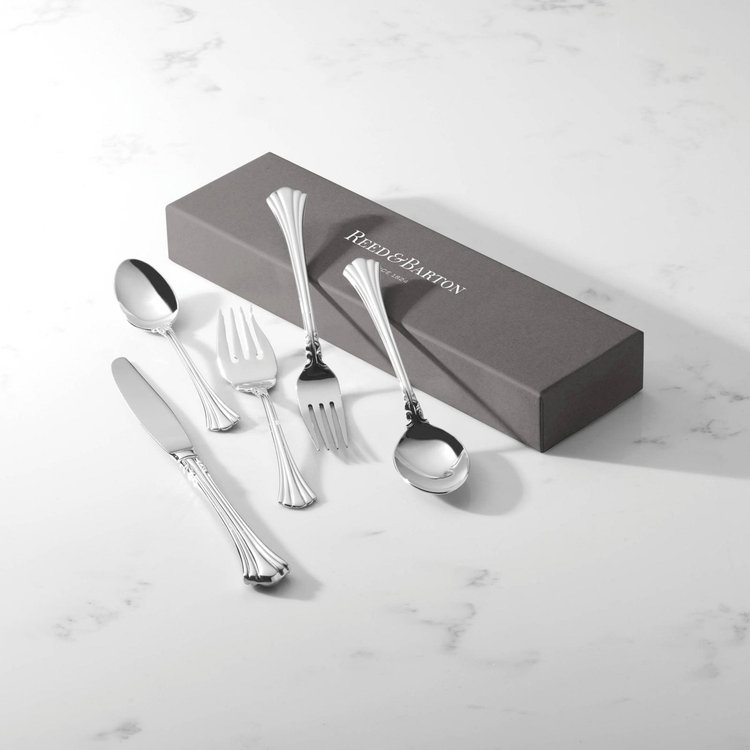 Reed & Barton, 1800 5-Piece Flatware Set, Service for 1 | Zola