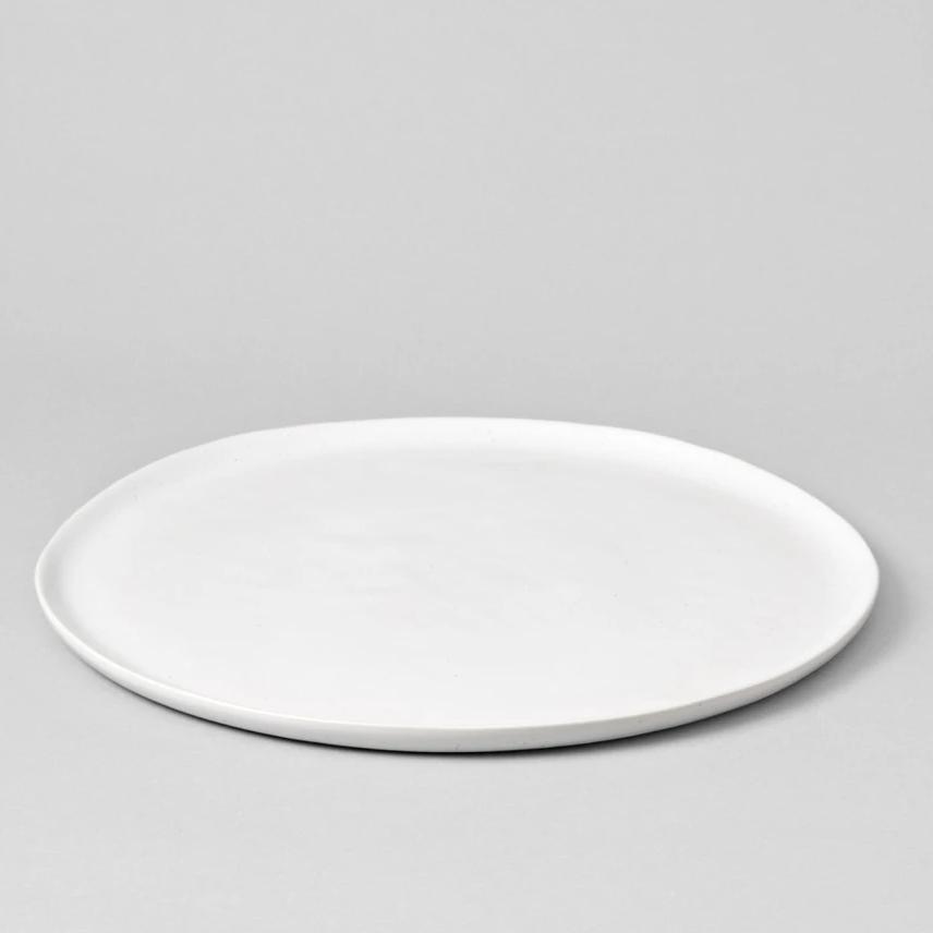 The Serving Platter - Speckled White