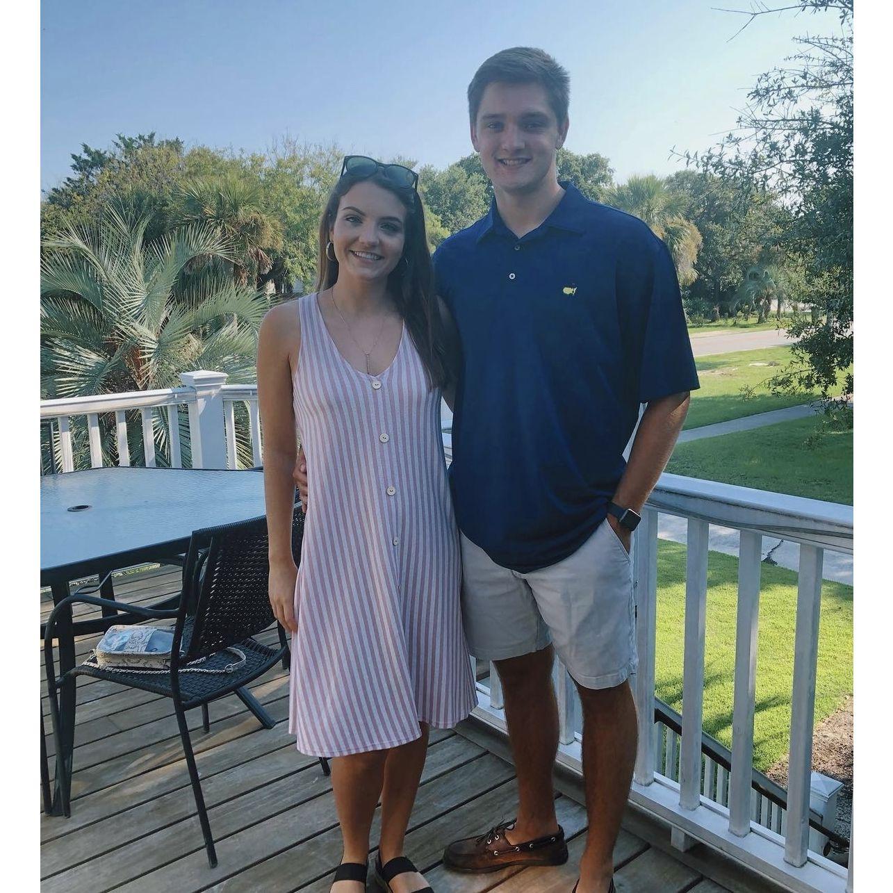 Date night dinner in Isle of Palms in 2020!