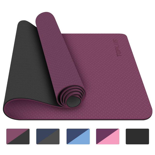 TOPLUS Yoga Mat - Deep Red