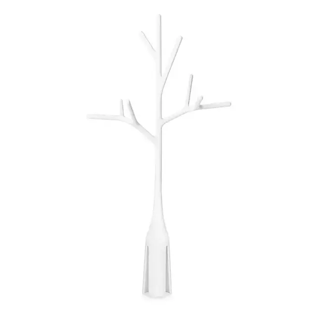 Boon Twig Grass and Lawn Countertop Drying Rack Accessory in White