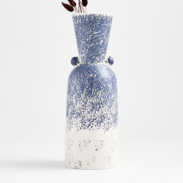 Cel Speckled Blue Vase