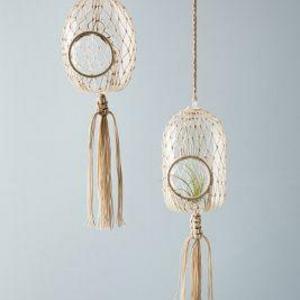 Macrame Hanging Birdhouse