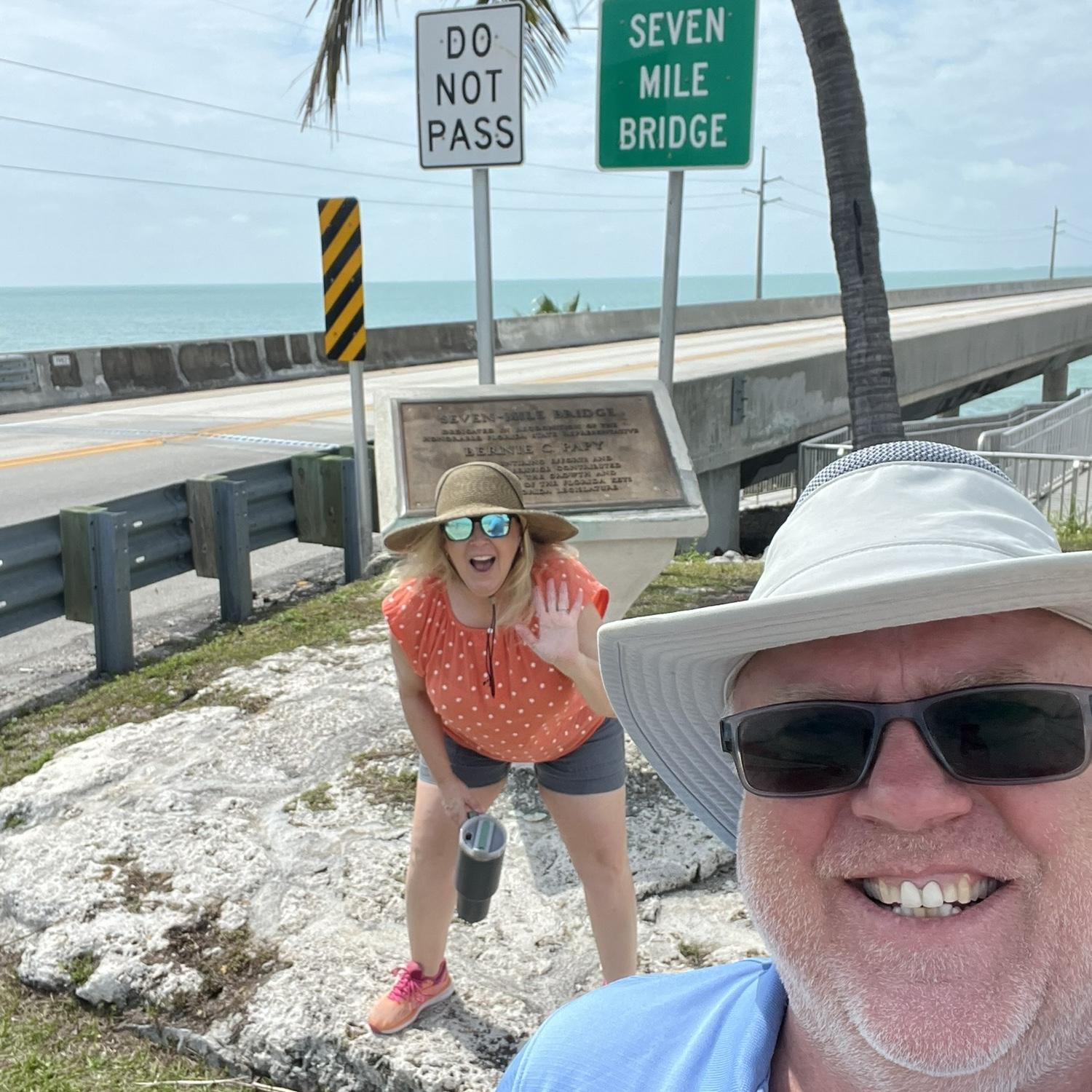 On the way to Key West!