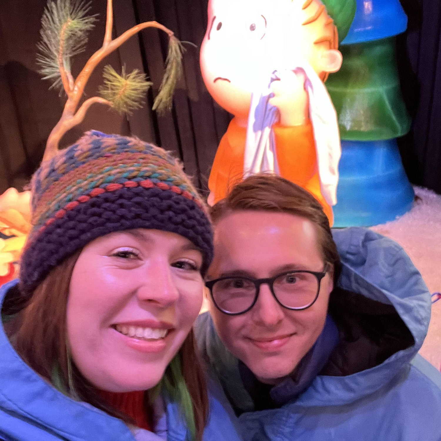 Ice Show at the Gaylord Palms! We also did a puzzle of this photo and it was the hardest puzzle we've ever done