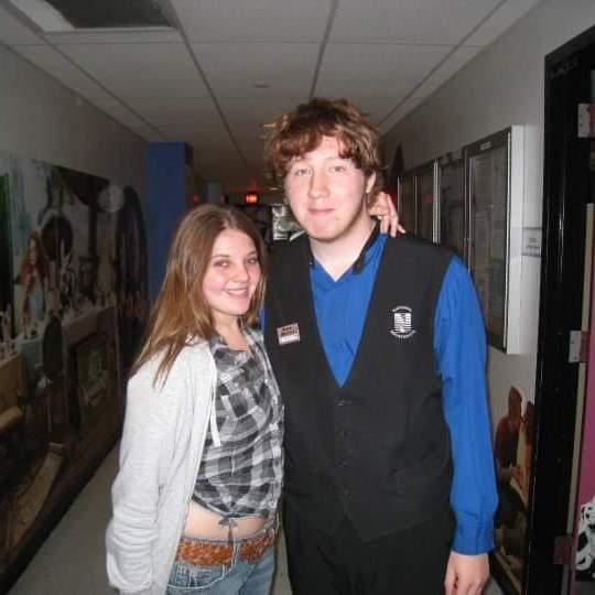This is our very first photo together in 2010