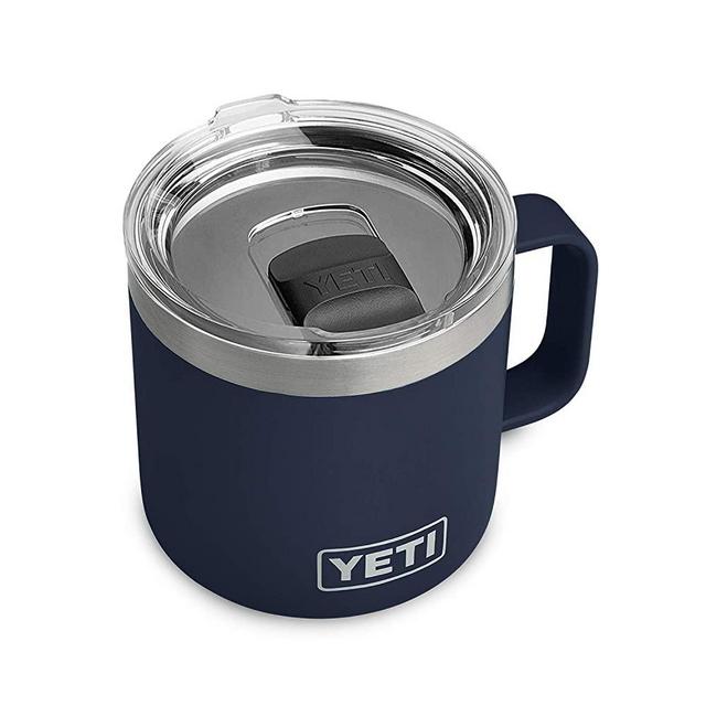 YETI Rambler 14 oz Mug, Vacuum Insulated, Stainless Steel with MagSlider Lid