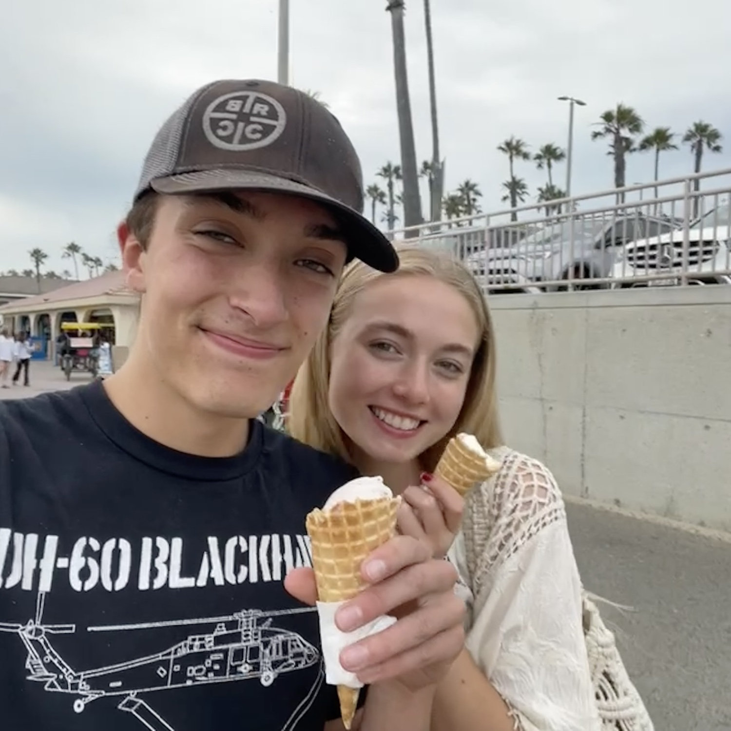 Our first date at the beach 🌊