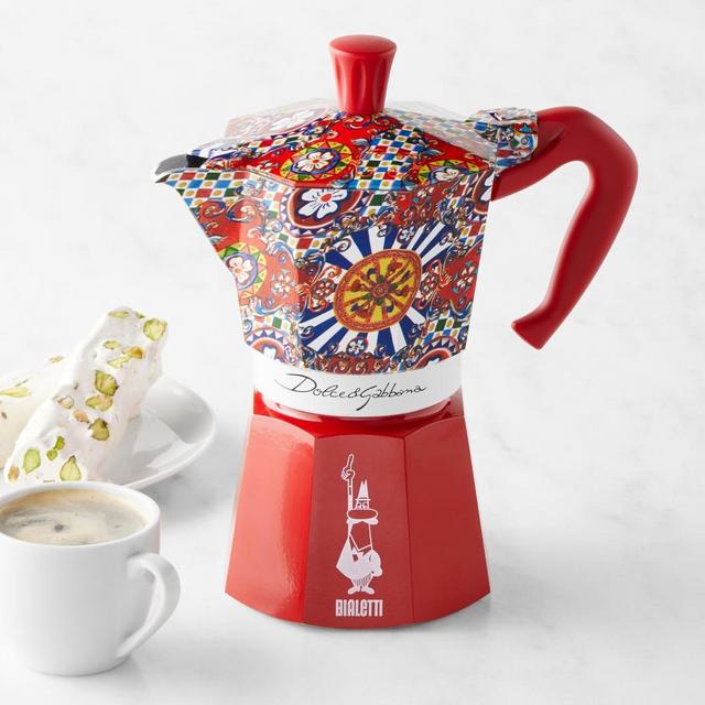 Bialetti Moka Dolce & Gabbana Stovetop Espresso Maker, 6-Cup
