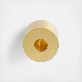 Modern Flat-End Pedestal Cabinet Knob