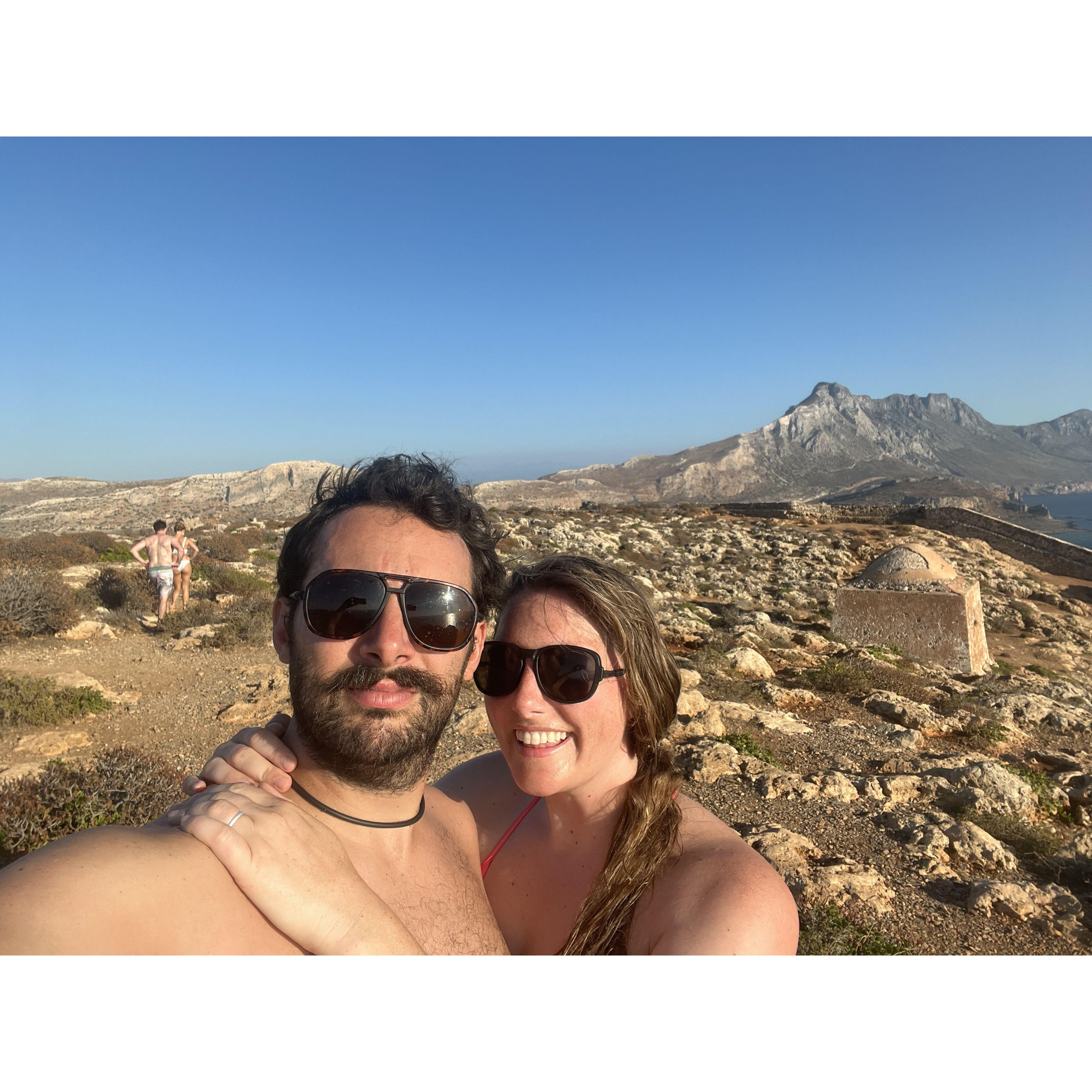 Visiting the far reaches of Crete with Lars and Elena