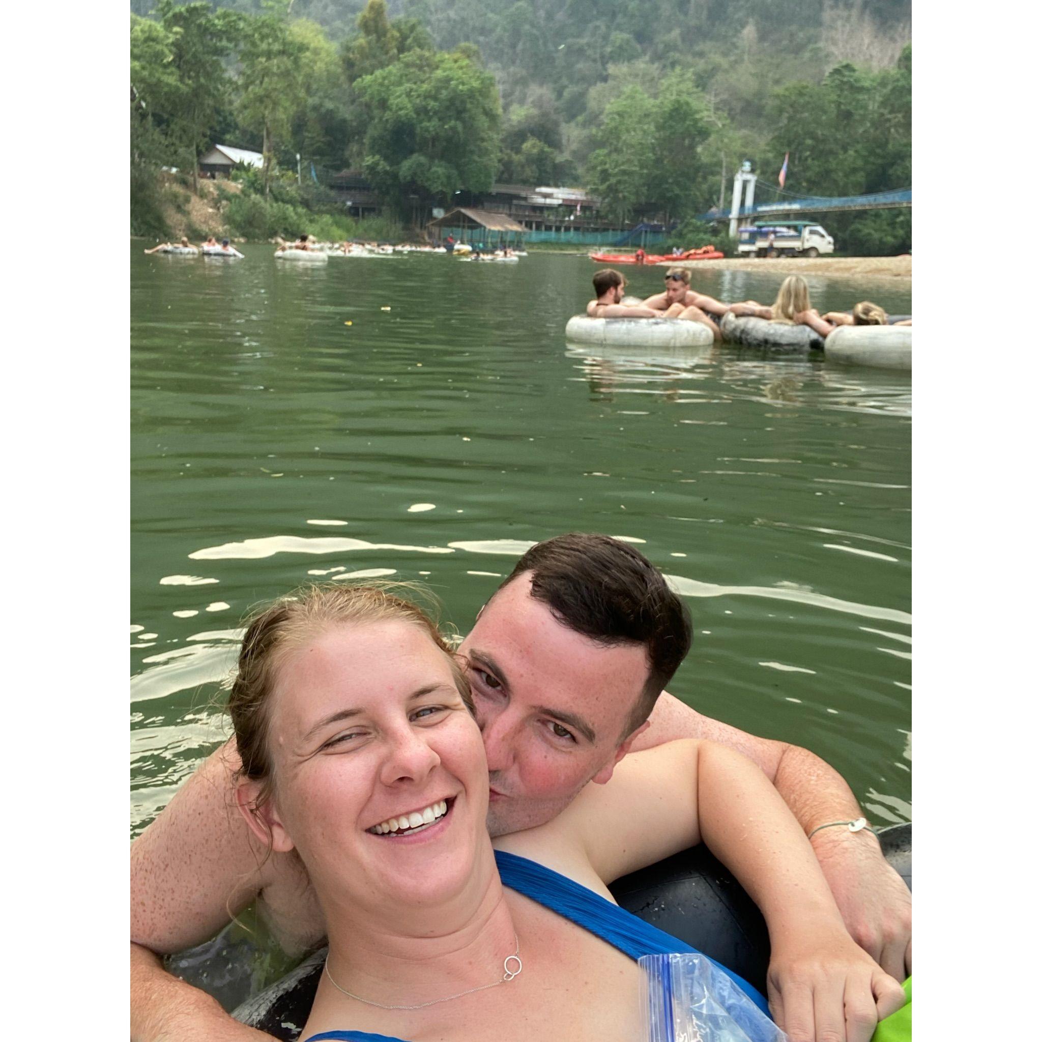 Float Trip in Vang Vieng, Laos