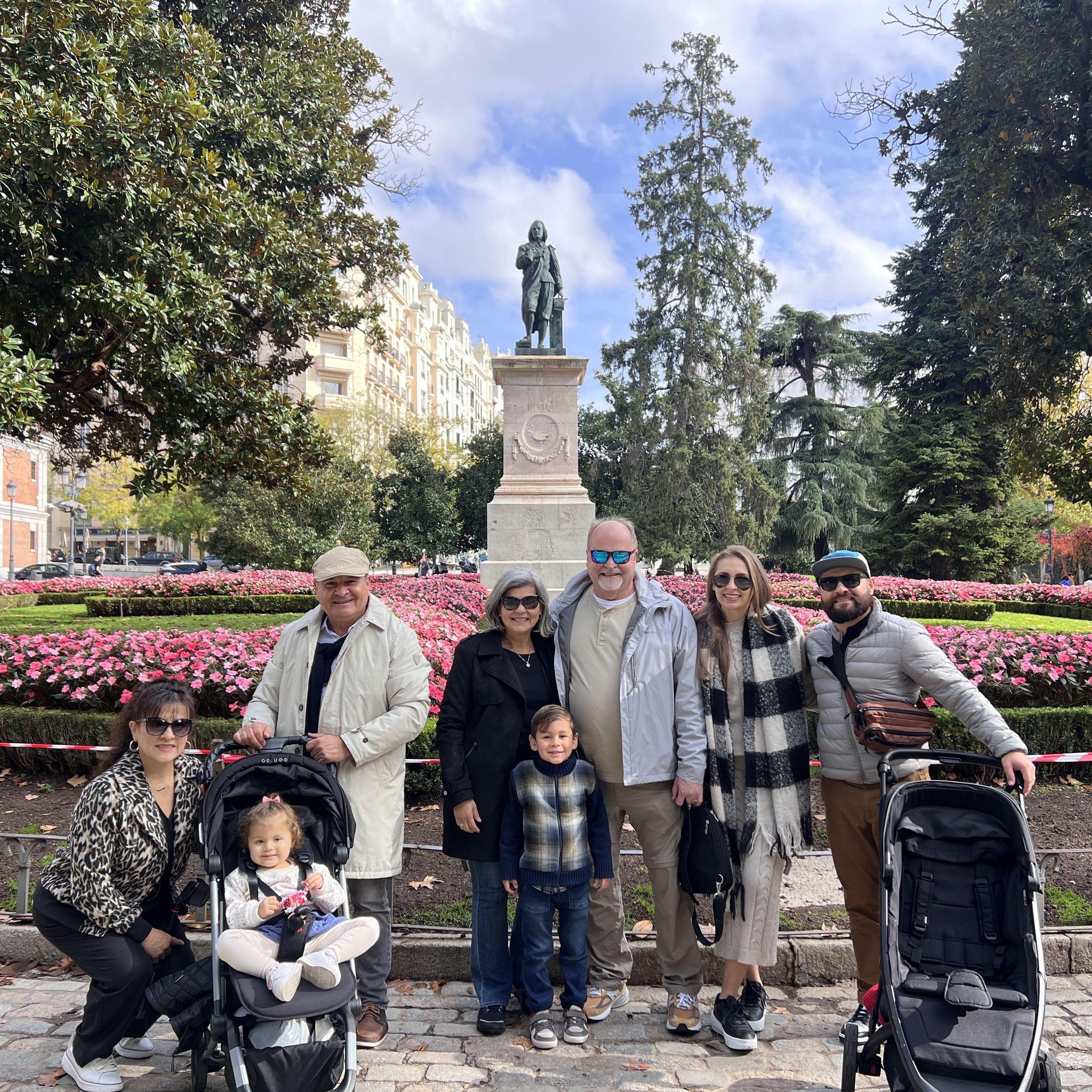 Spain trip with our parents!