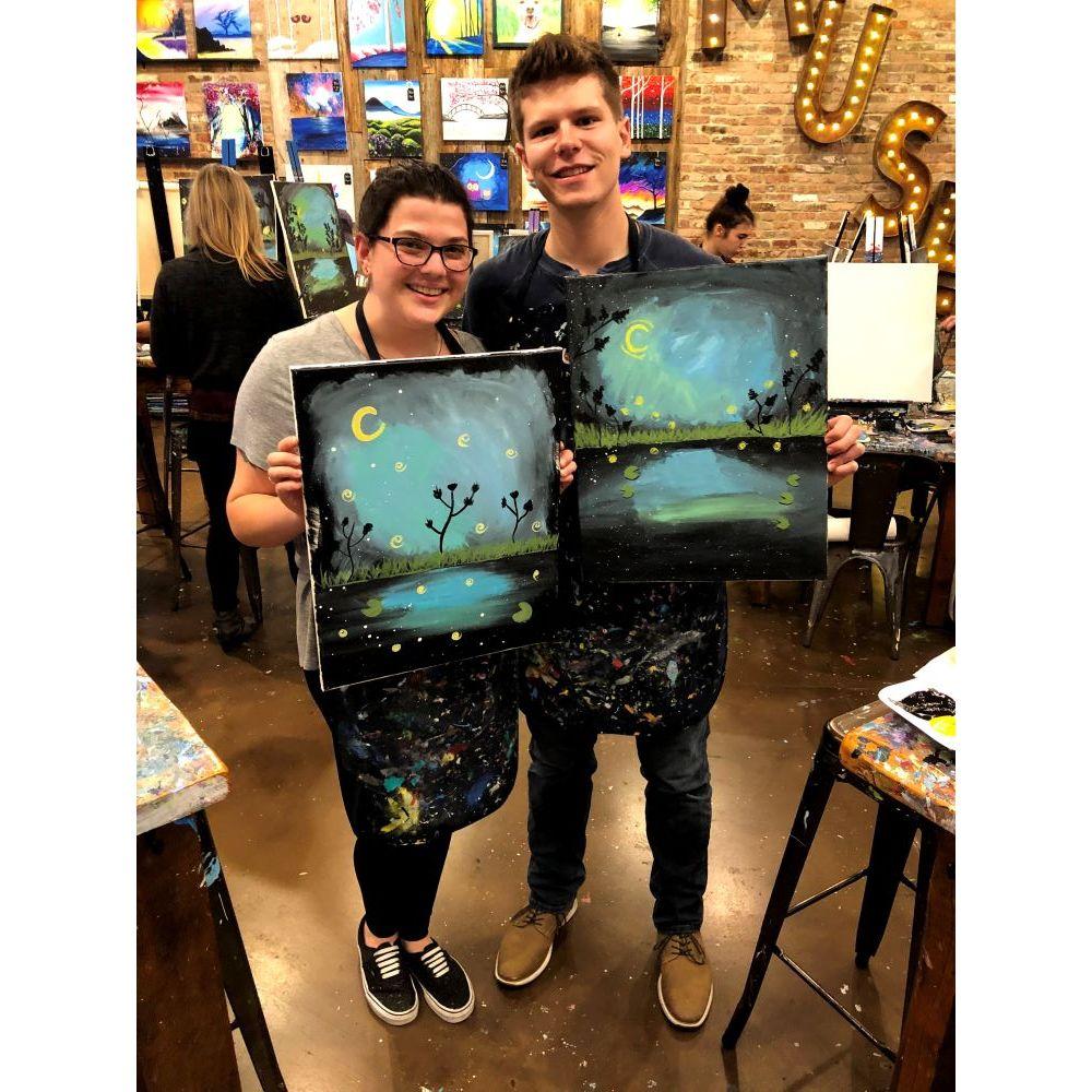 First Date, paint night - Rockville, MD