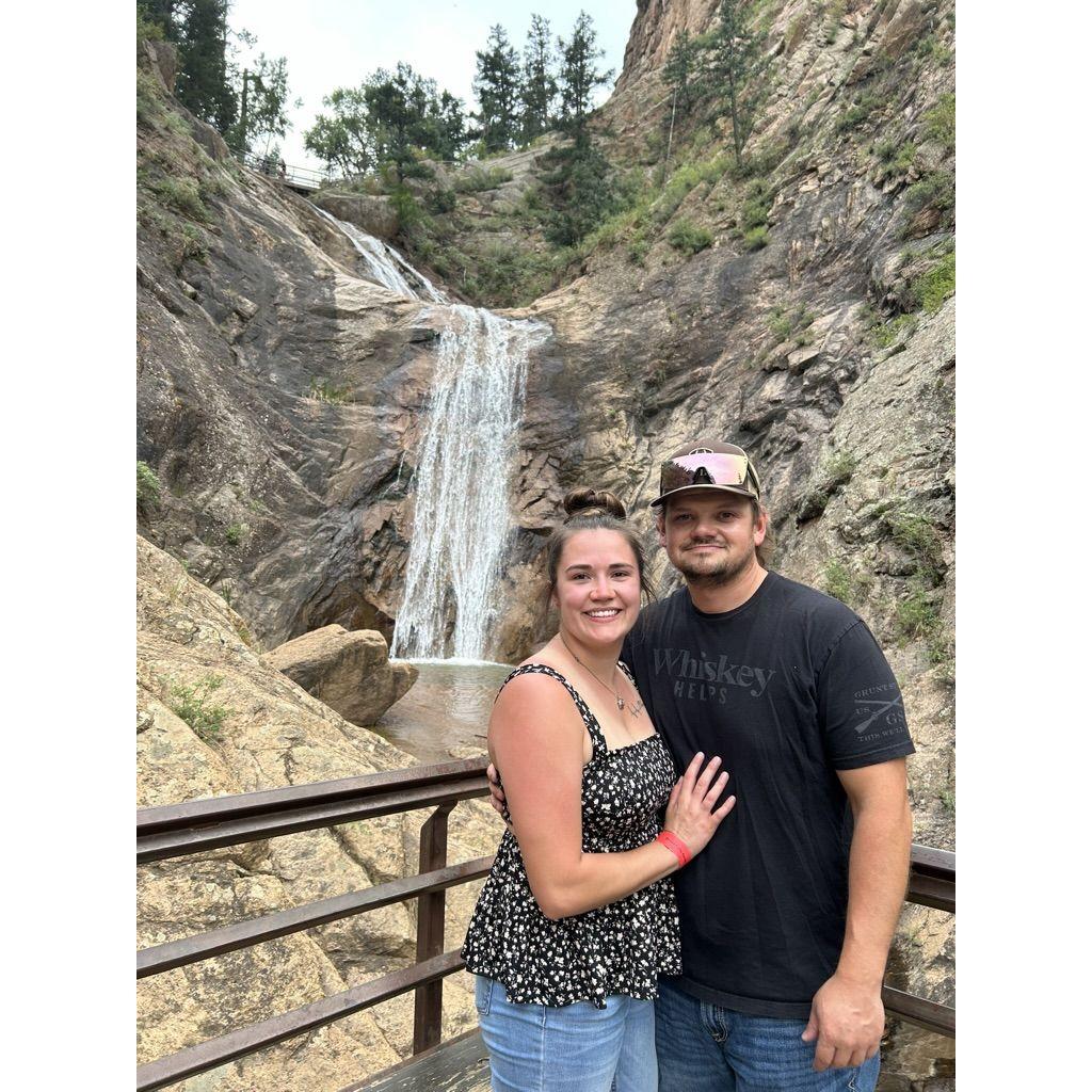 Went to Seven Falls in Colorado.