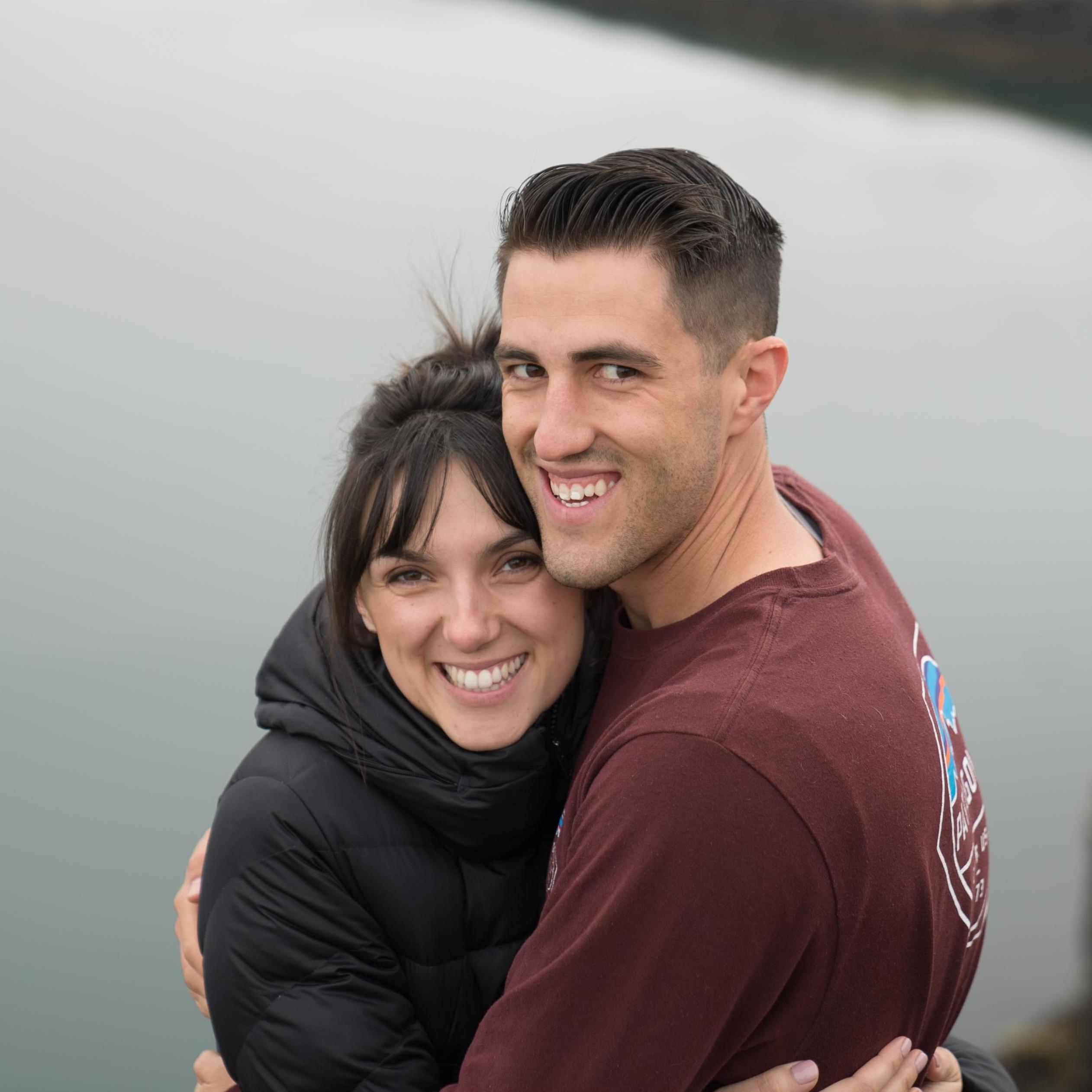 This is from our first morning in Iceland. Mitch proposed that evening!