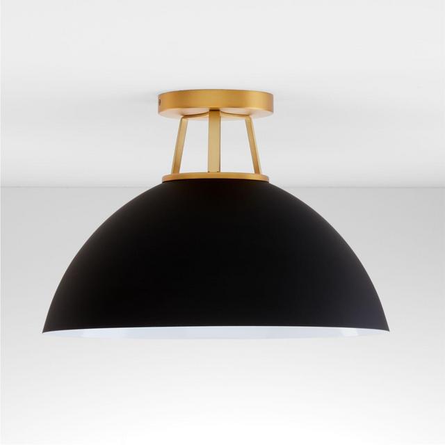 Maddox Black Flush Mount Light
