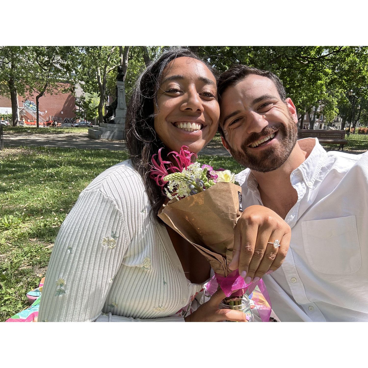 She said, YES!