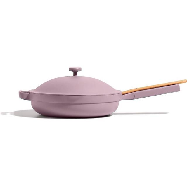 Our Place Always Pan - Large 12.5-Inch Nonstick, Toxin-Free Ceramic Cookware | Versatile Frying Pan, Skillet, Saute Pan | Stay-Cool Handle | Oven Safe | Lightweight Aluminum Body |Lavender