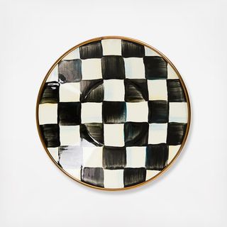 Courtly Check Stainless Steel Tea Glass Saucer