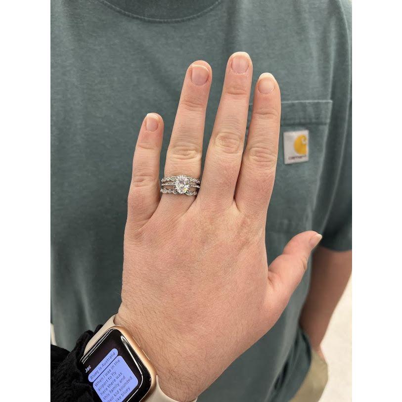 the Walmart ring we used to trick Jacqueline and Grayson - not very long ago