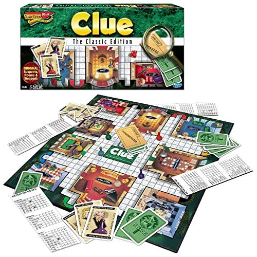 Winning Moves Games Clue The Classic Edition Toy, Multicolor (1137)
