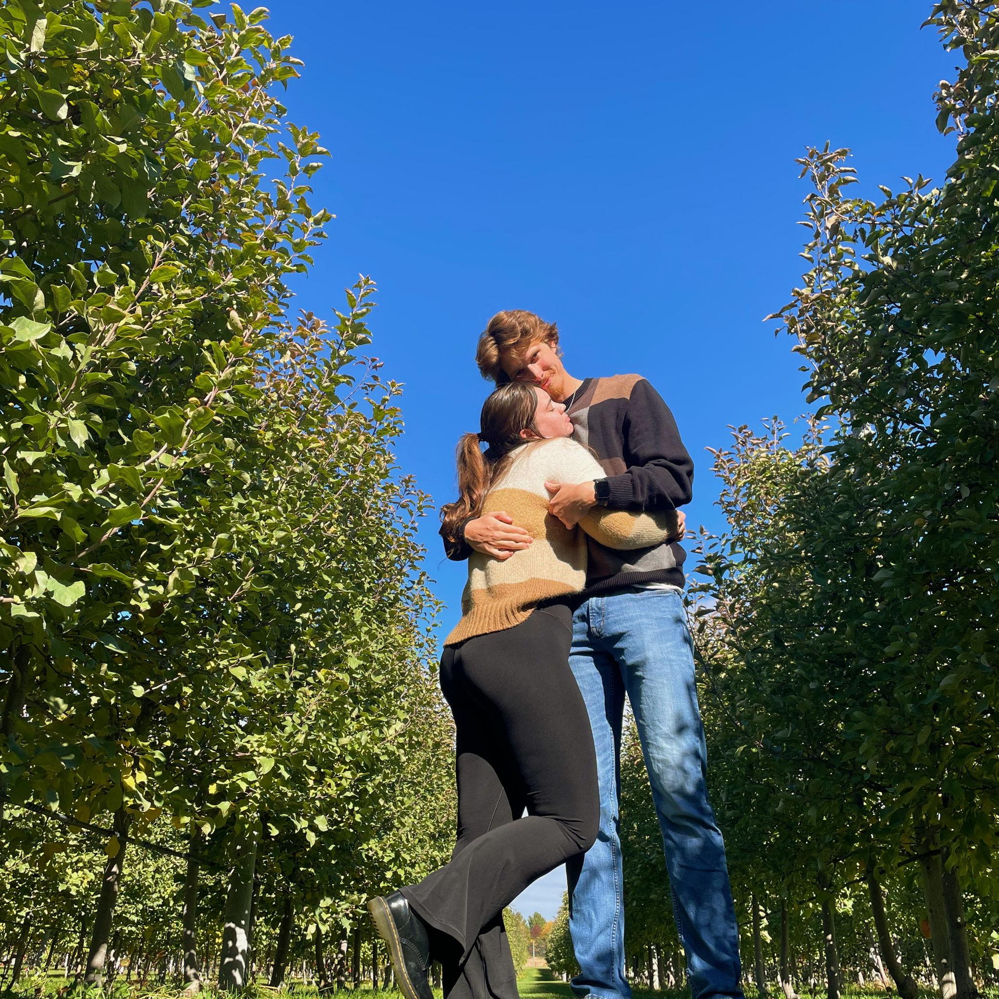 Apple picking for the 2nd year in a row!