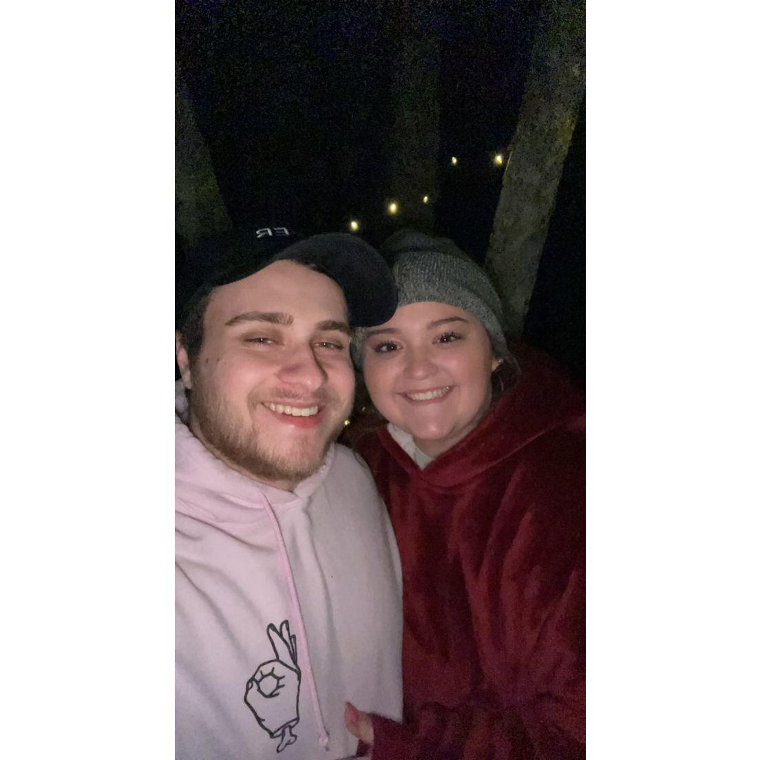 First time camping together