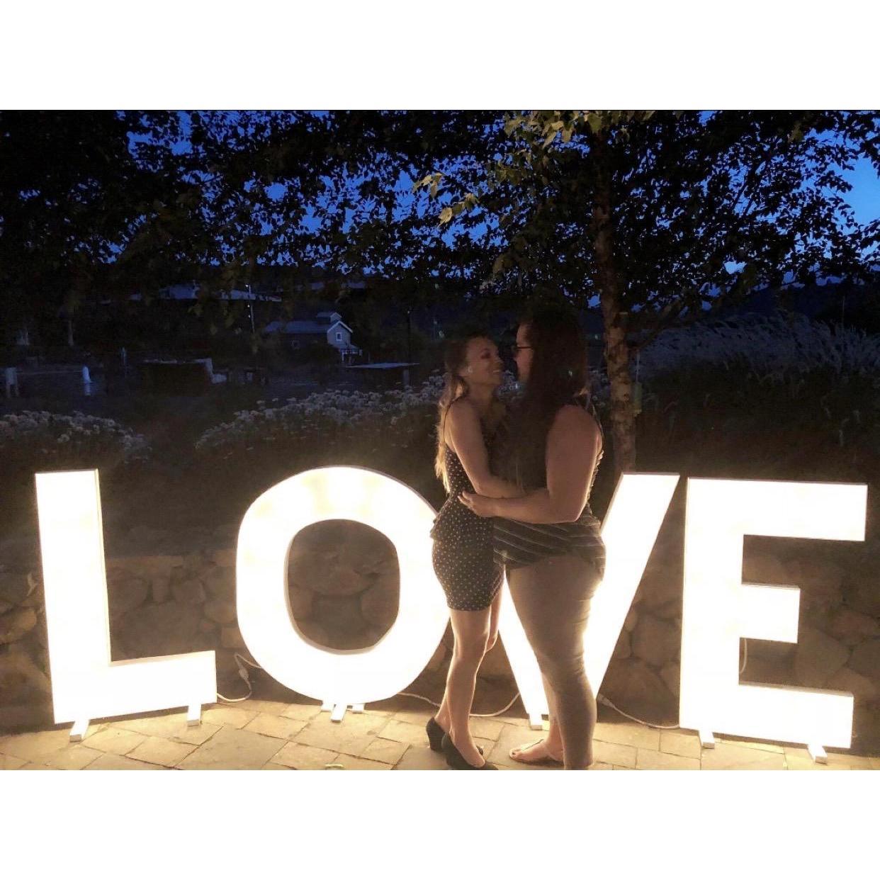 I love this picture of us