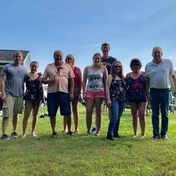 Family barbecue, Berwick, ME - August, 2018