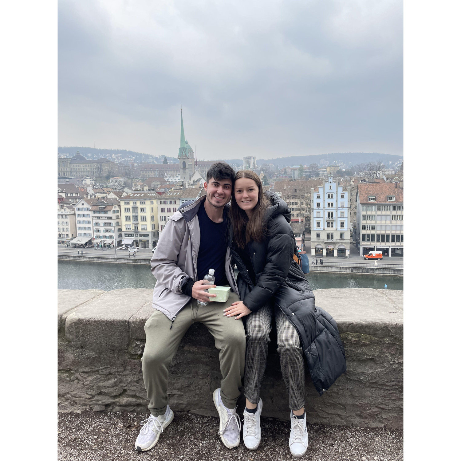 Strolling around Zurich, Switzerland.