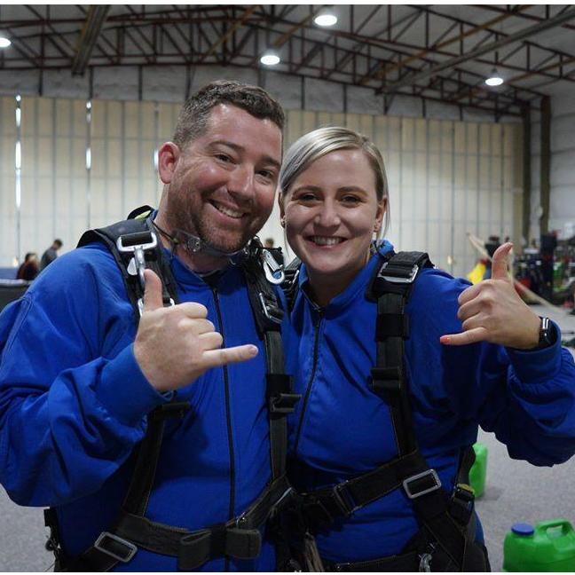 Conquered Skydiving Together In Seattle!