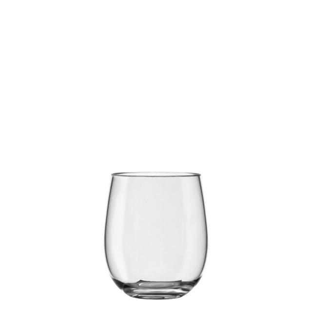 Godin 6 Piece 13 oz. Plastic Stemless Wine Glass Set
