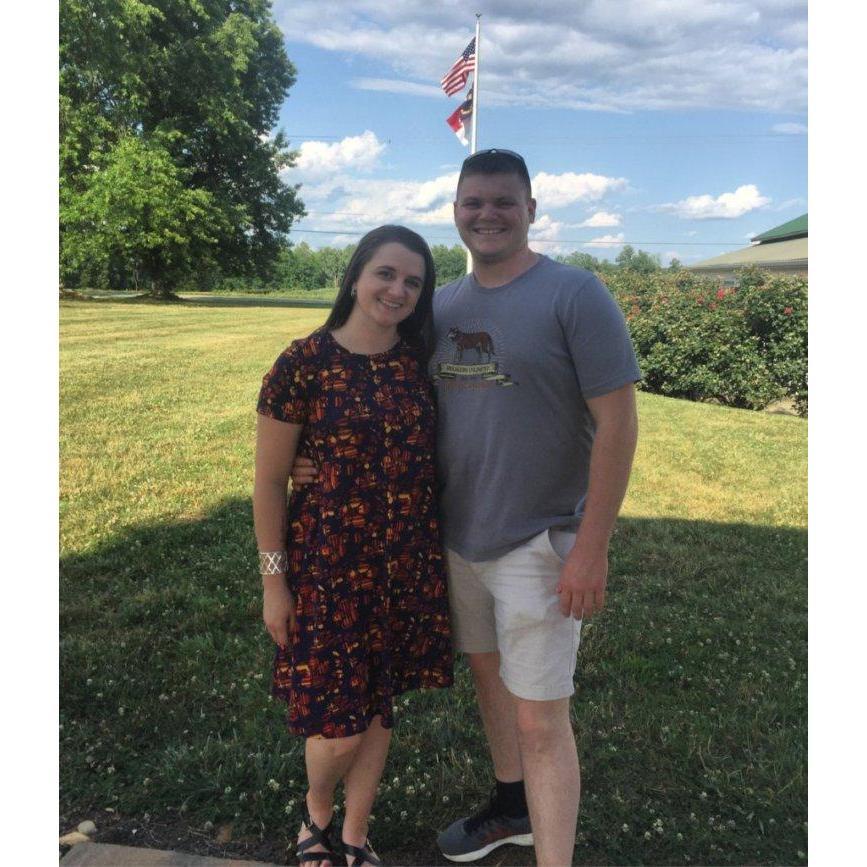 Celebrating Lindsey's Birthday at Knob Creek. 
2019.