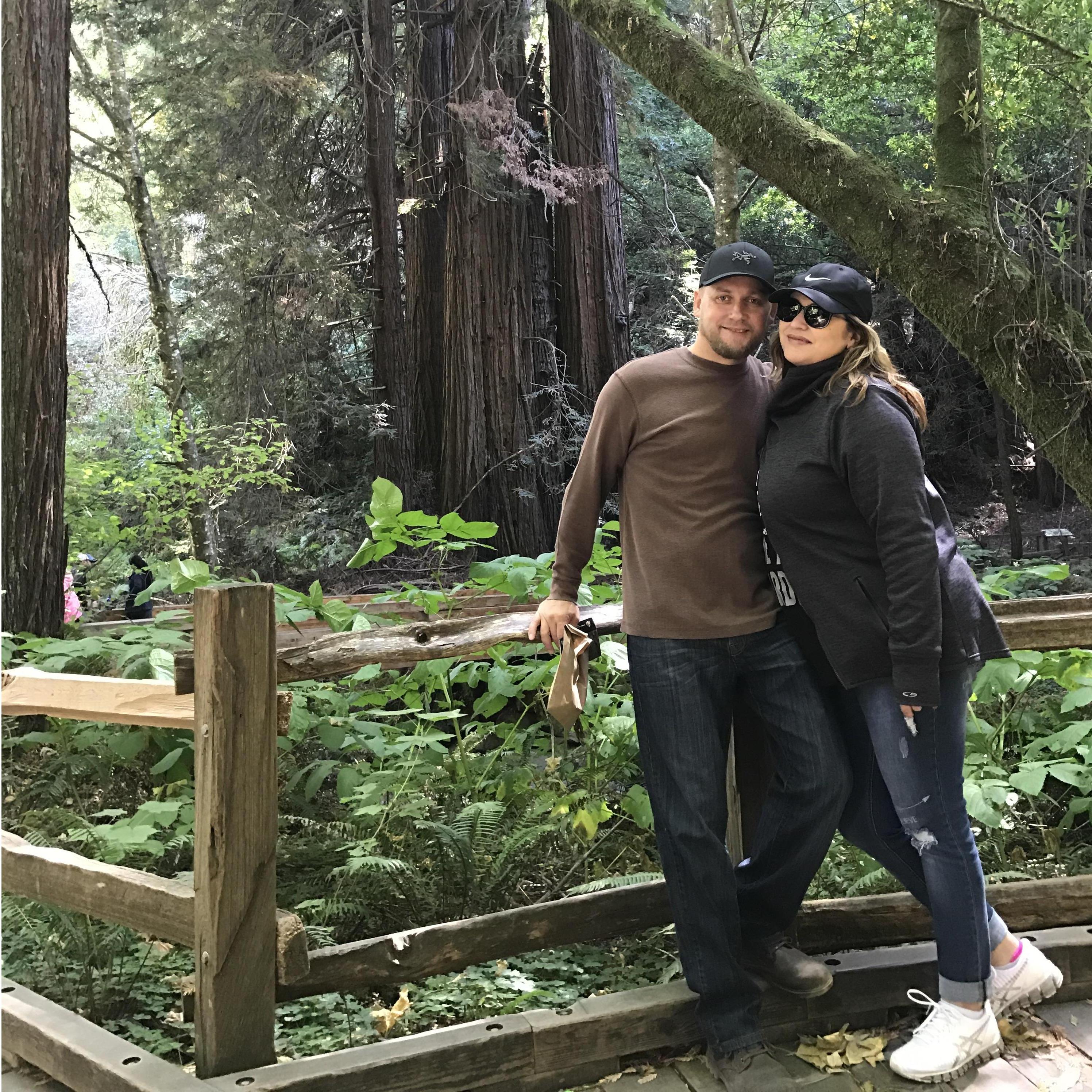 Anytime we travel north, it has become a tradition to stop in at a pub located in Muir Woods.