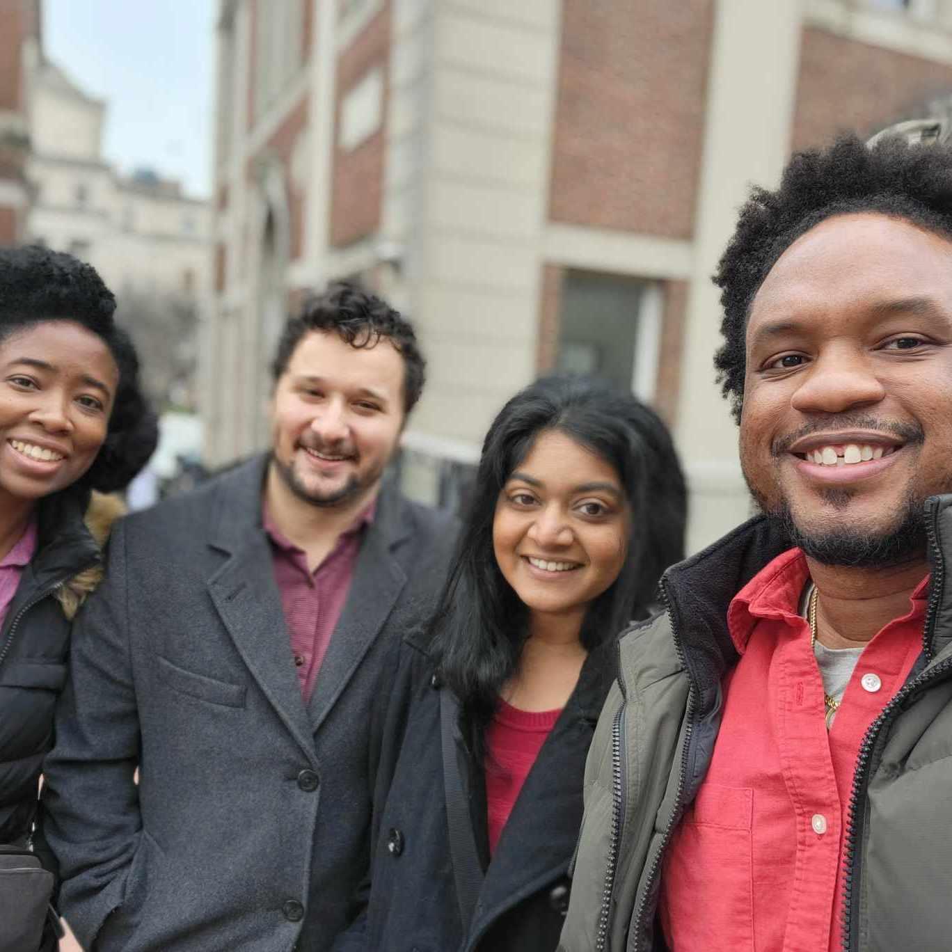 going around Columbia University