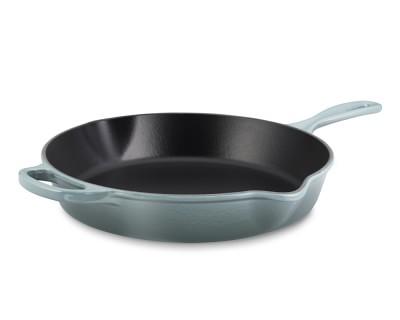 Le Creuset Signature Cast-Iron Deep Skillet, 12", Ocean