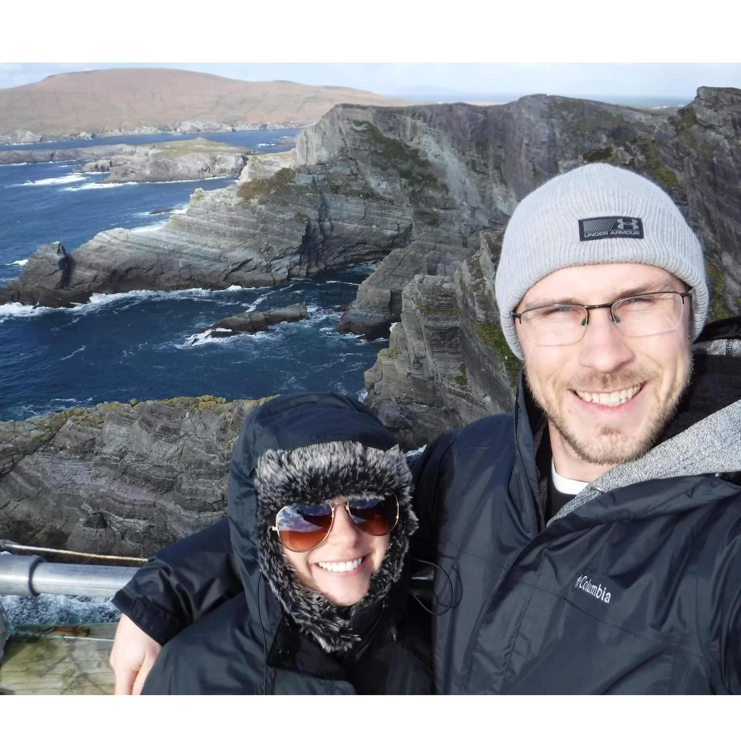 Walking the Kerry Cliffs in Ireland (Oct 2018)