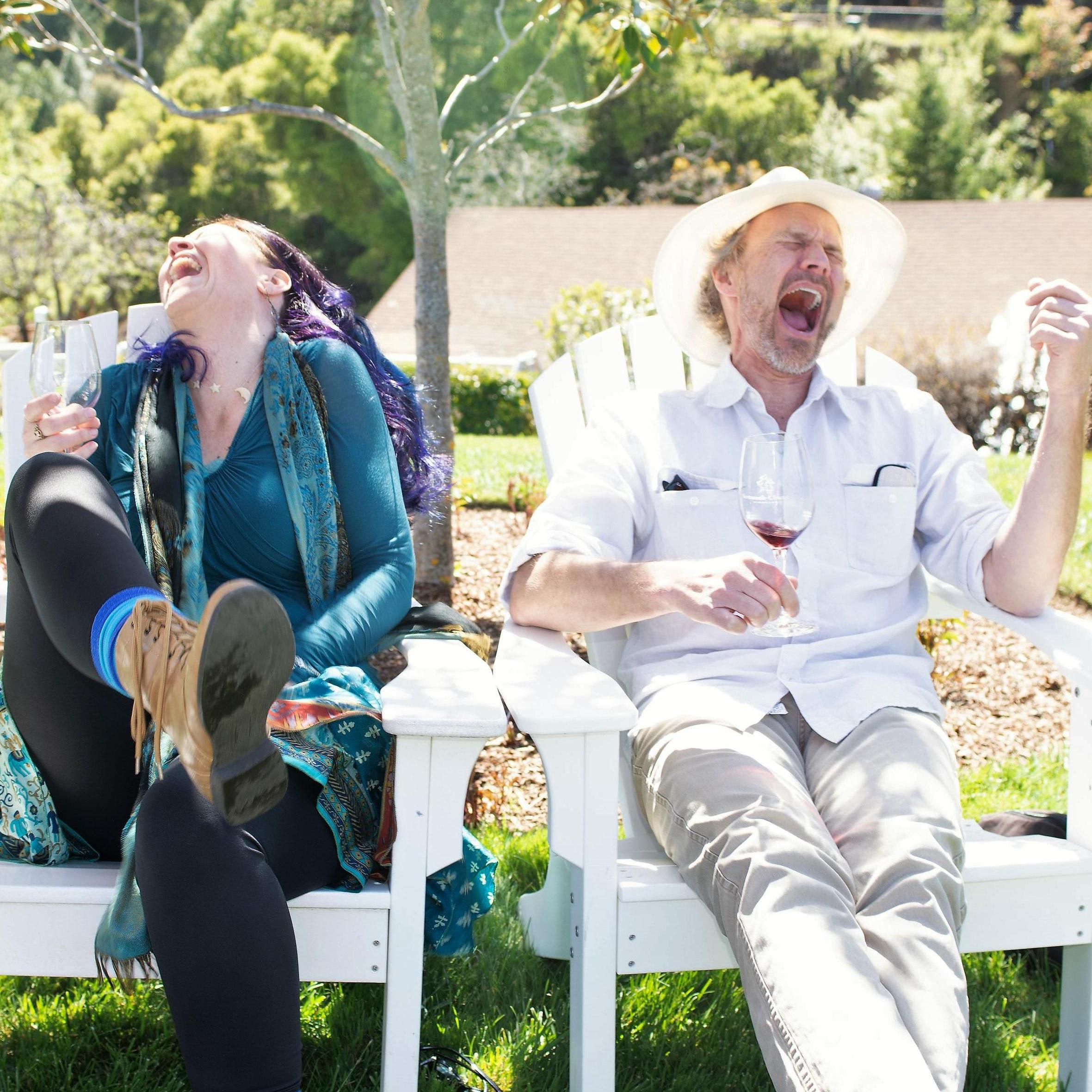 If we can just keep laughing the way we do now.... we're gonna have one hell of a life together.